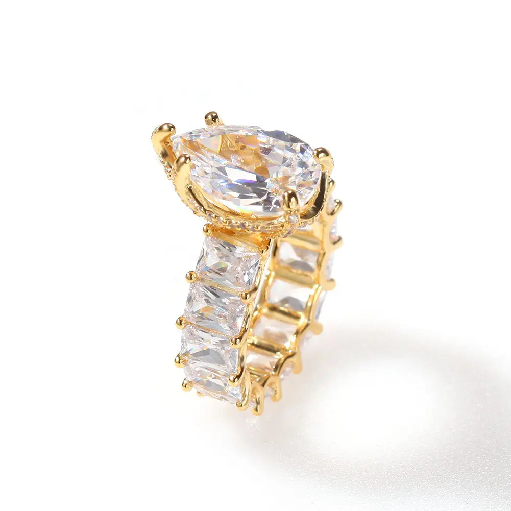 Baguette ring - BizaarFashionCrush