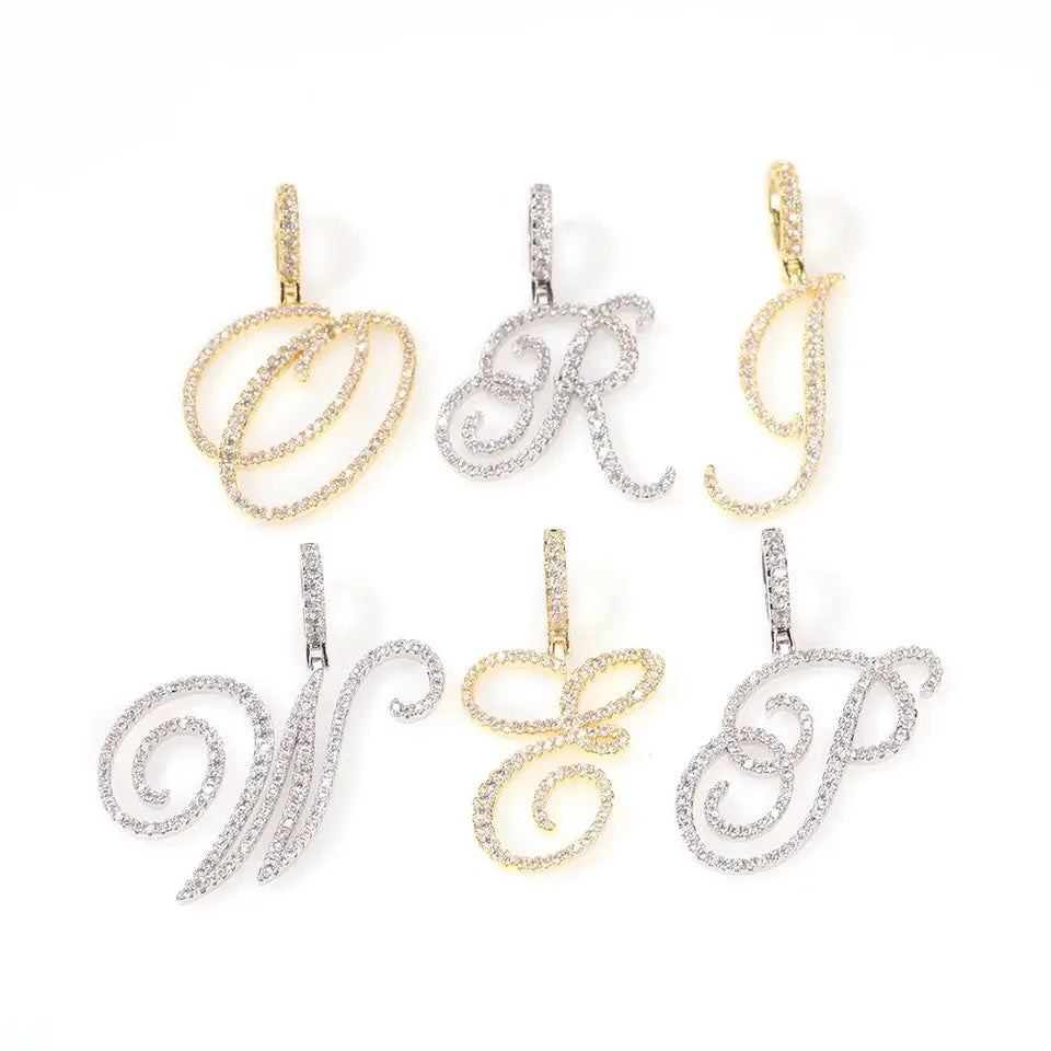 Fancy Initial Necklace - BizaarFashionCrush