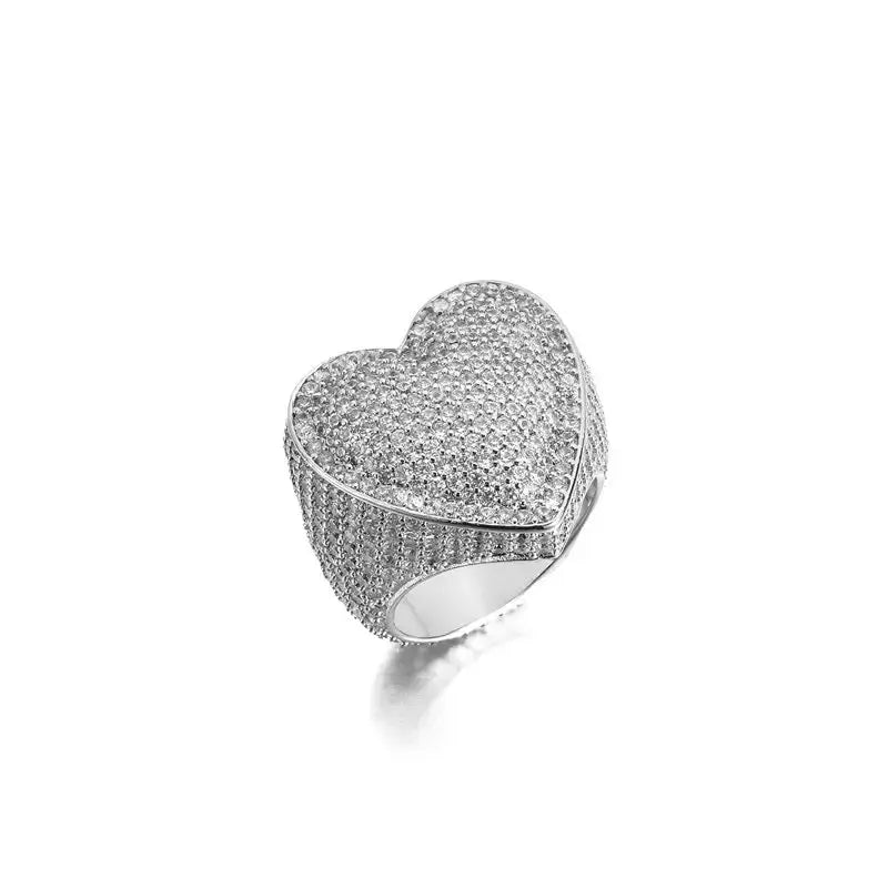 Galore heart ring - BizaarFashionCrush