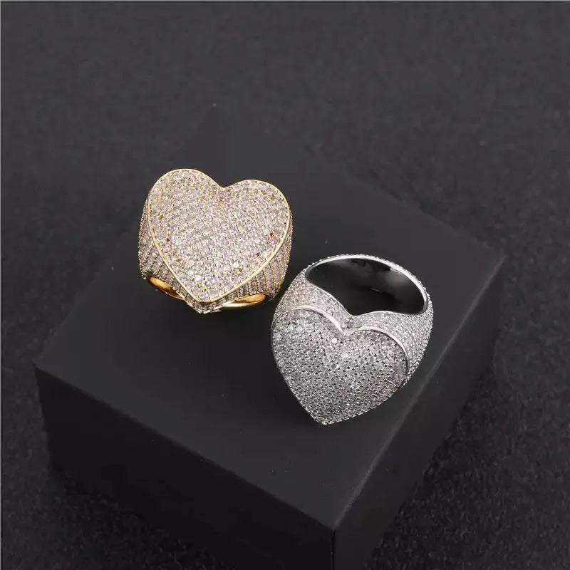 Galore heart ring - BizaarFashionCrush