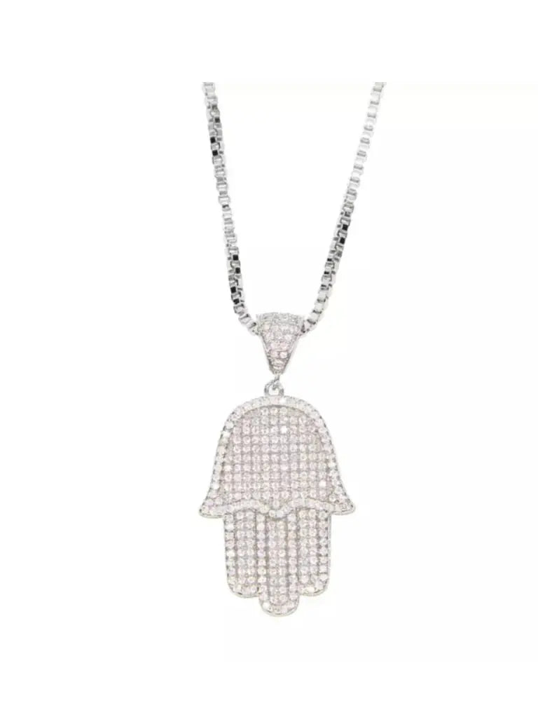 Hamsa Necklace - BizaarFashionCrush